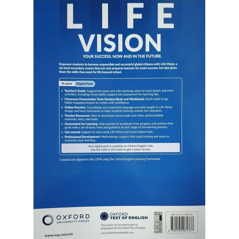 Life Vision C1+ ADVANCED - Teacher's Guide - with Digital Pack - OXFORD